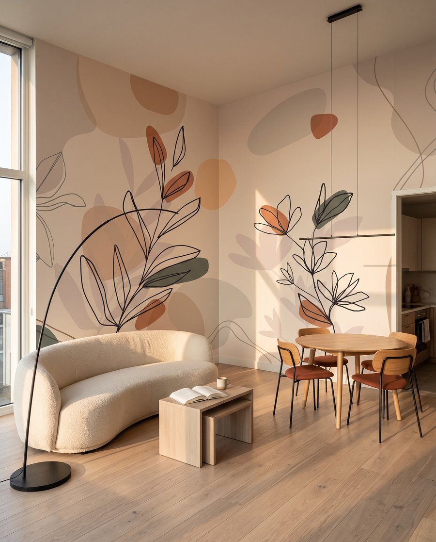 Rami tra macchie colorate — ambiente 6