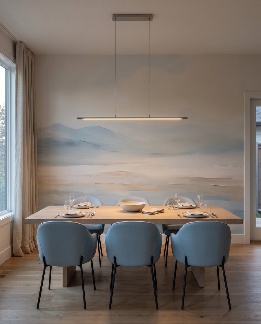 Acqua all’orizzonte pastello — ambiente 6
