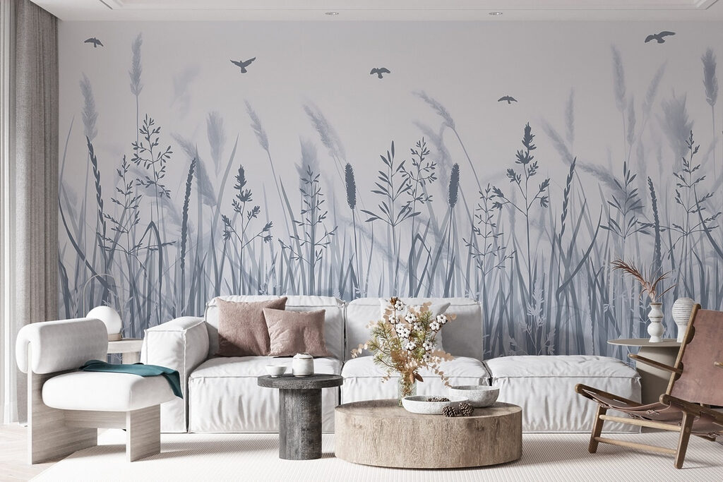 Uccelli sopra gli steli — ambiente 3