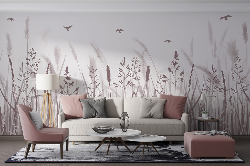 Uccelli sopra gli steli — ambiente 2