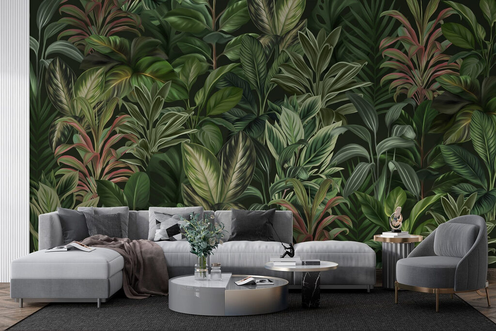 Giungla in verde intenso — ambiente 2