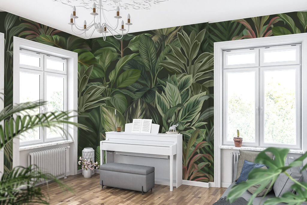 Giungla in verde intenso — ambiente 3