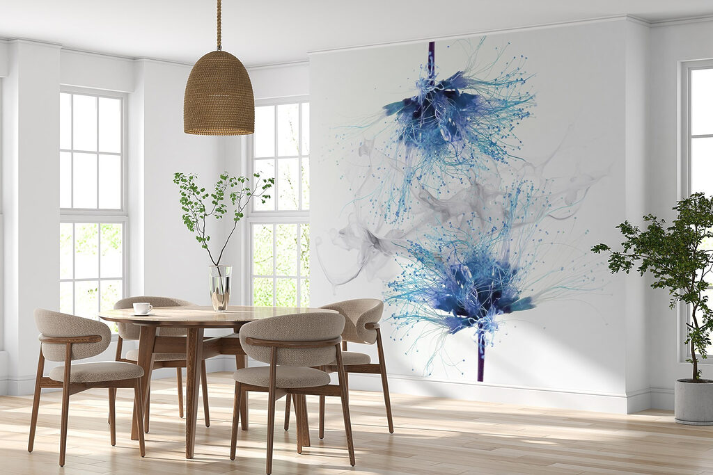 Fiori tra spruzzi d’inchiostro — ambiente 2