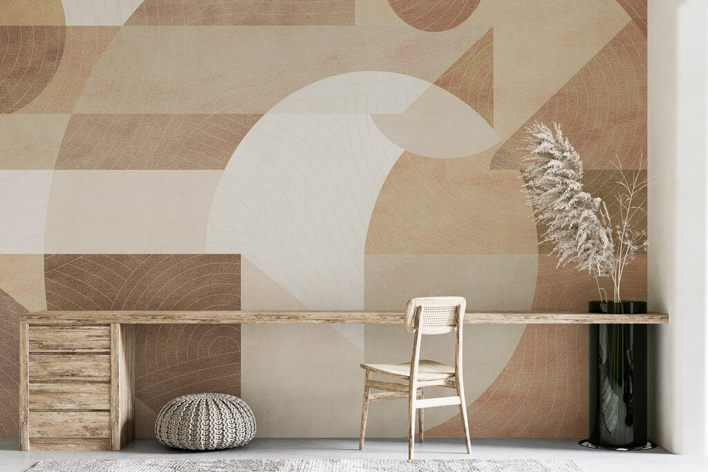 Geometrie calde intrecciate — ambiente 7