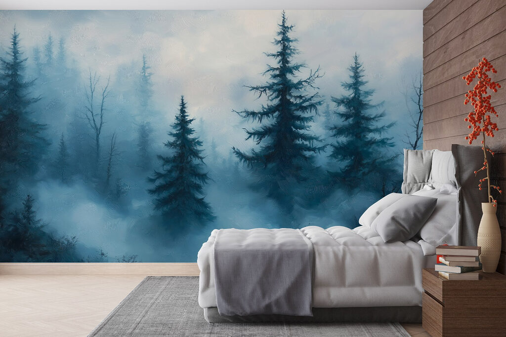 Pini blu tra nuvole — ambiente 1
