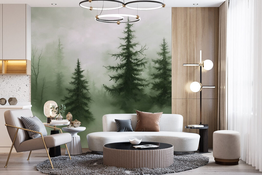 Pini blu tra nuvole — ambiente 4