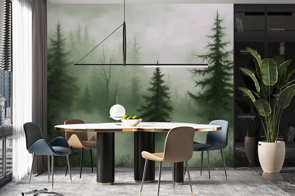 Pini blu tra nuvole — ambiente 5