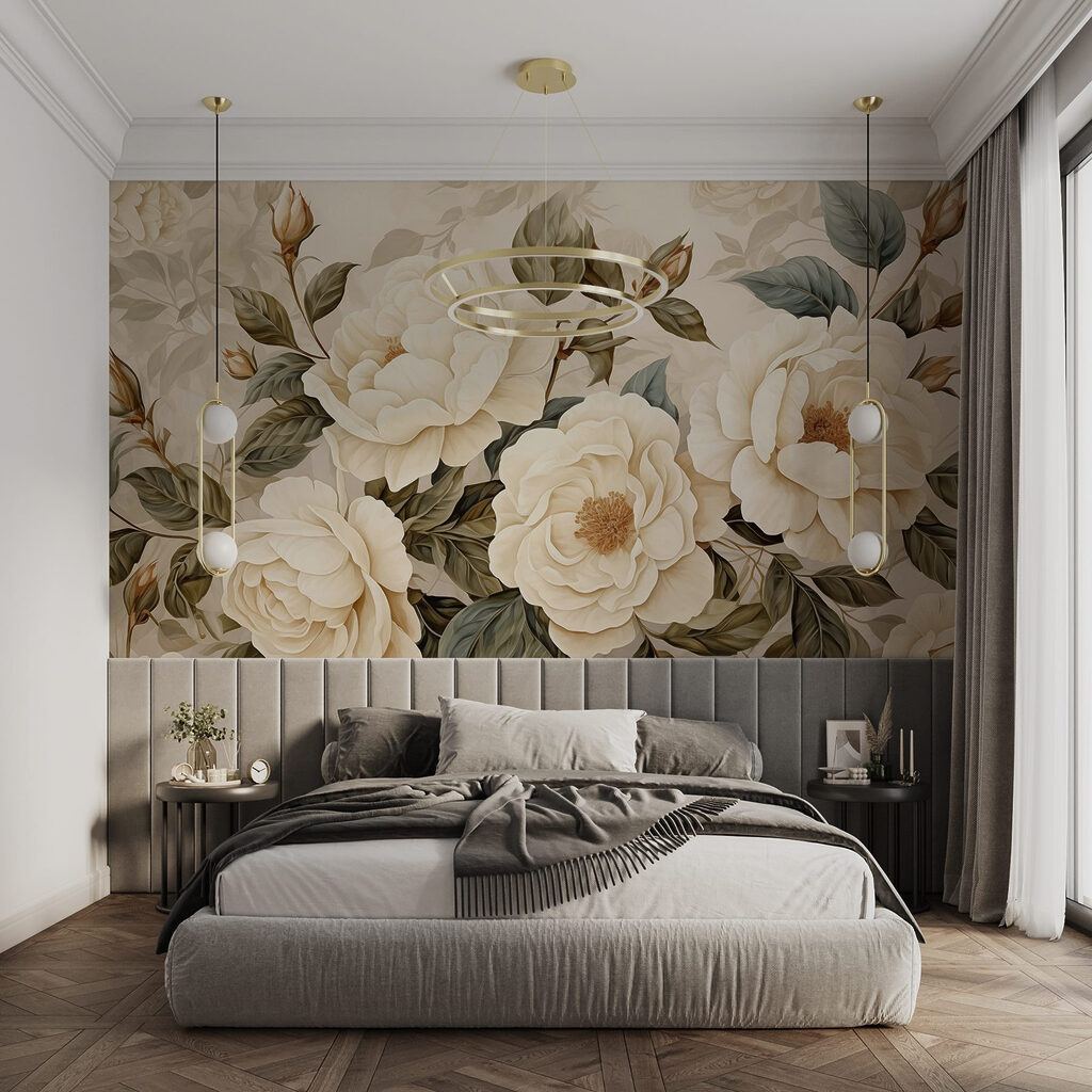 Rose tra boccioli chiusi — ambiente 1