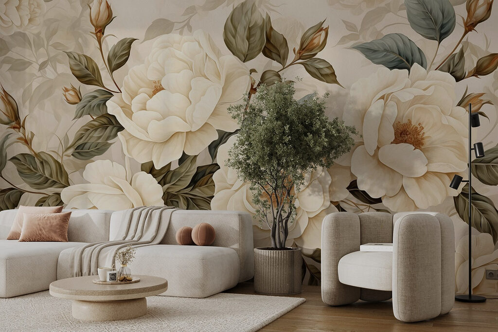 Rose tra boccioli chiusi — ambiente 2