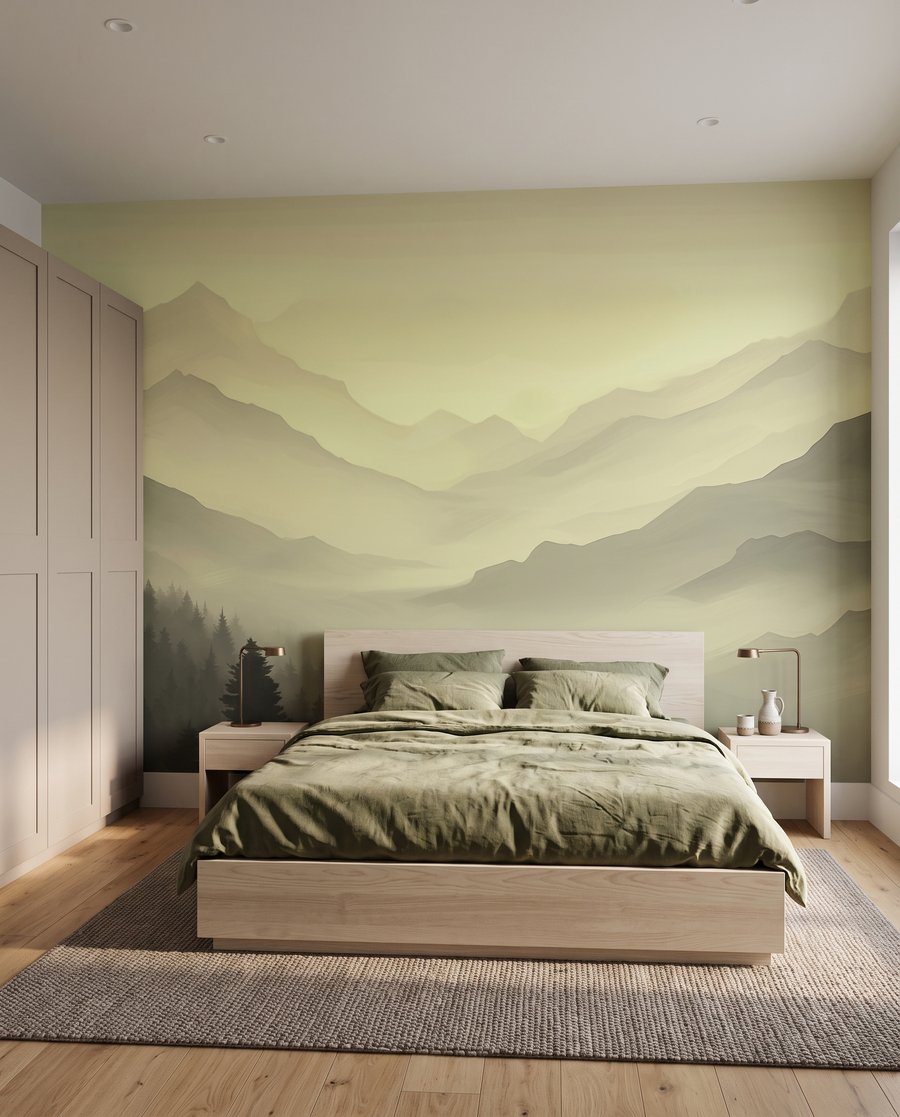 Pini tra le montagne — ambiente 2