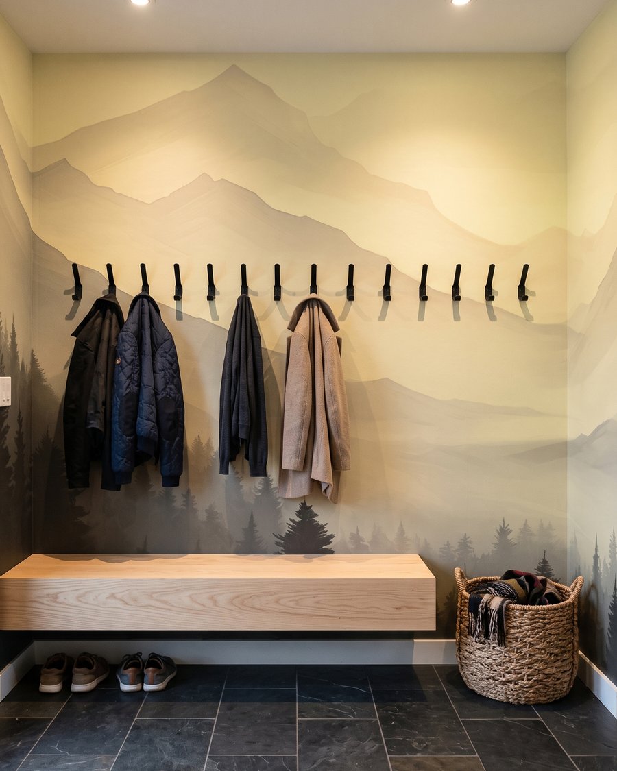 Pini tra le montagne — ambiente 7