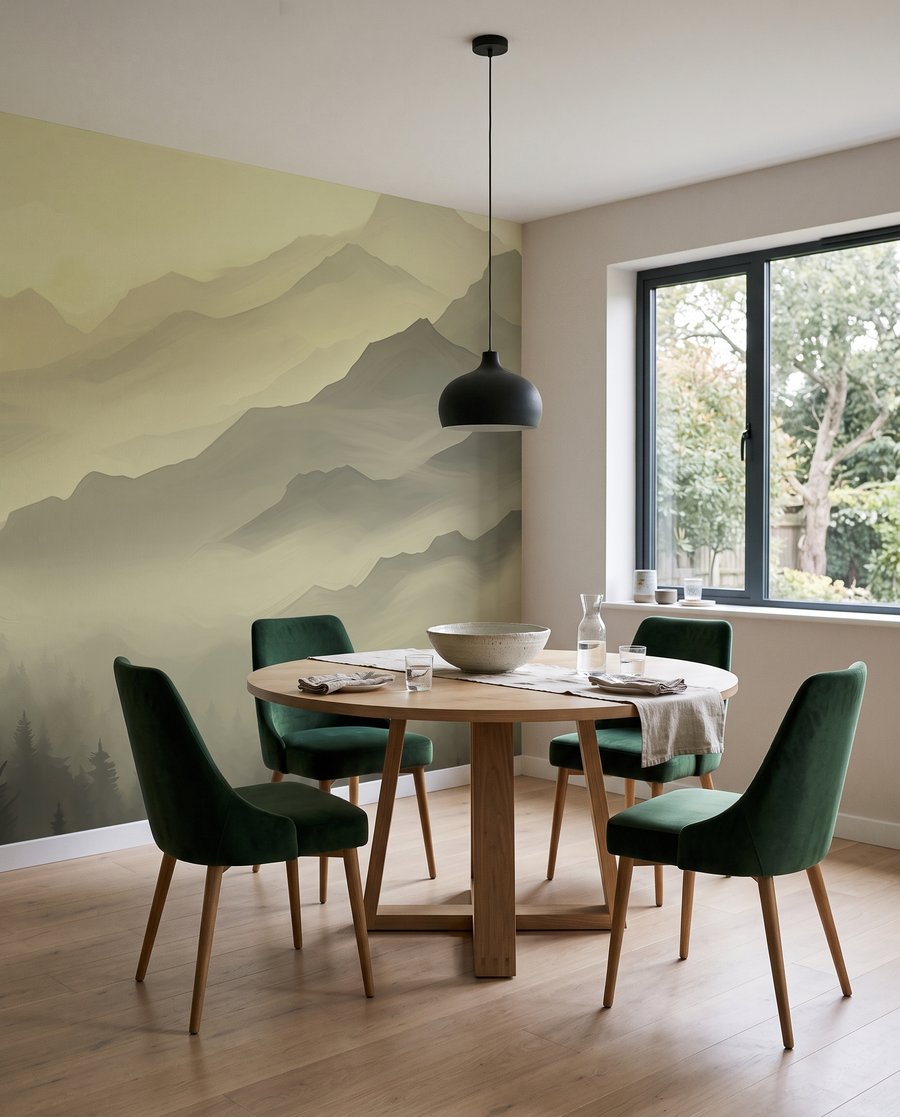 Pini tra le montagne — ambiente 8