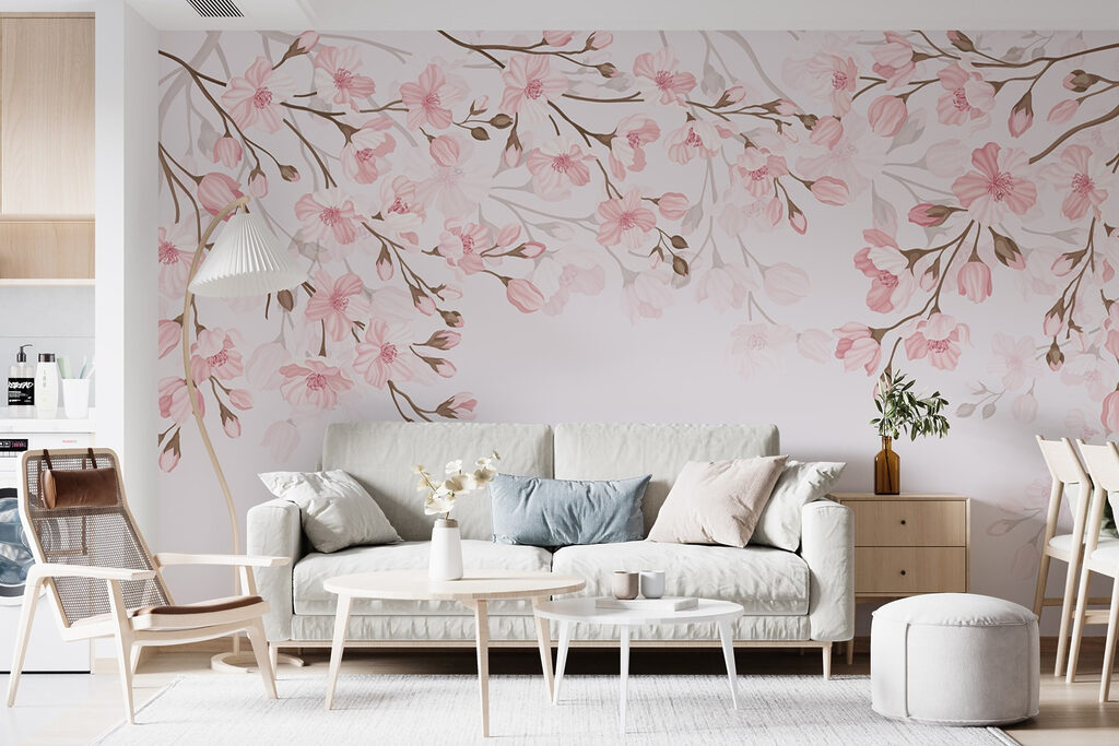 Rami fioriti ad arco — ambiente 2