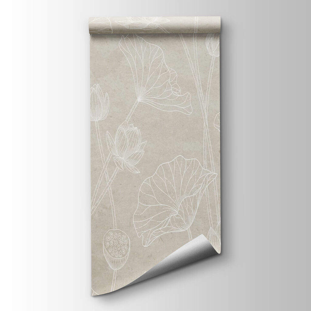 Fiori bianchi tracciati — vista del prodotto