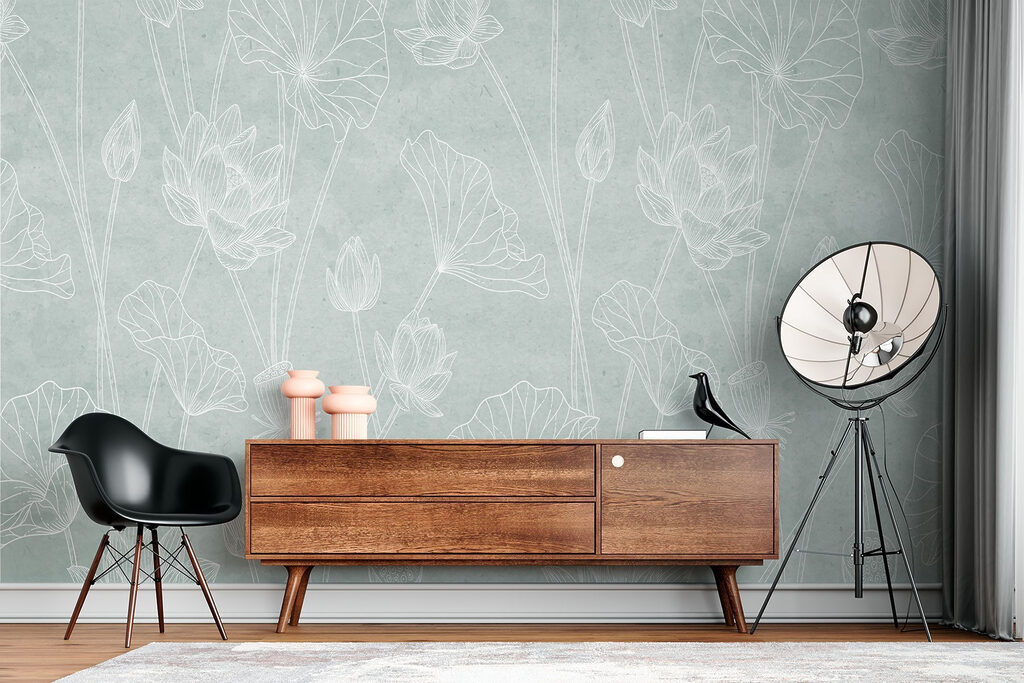 Fiori bianchi tracciati — ambiente 2