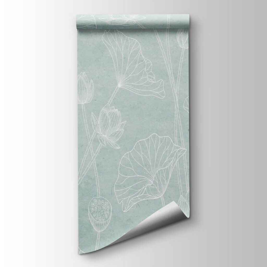 Fiori bianchi tracciati — vista del prodotto