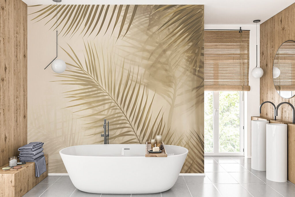 Ombre di palma morbide — ambiente 2