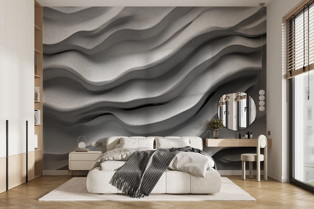 Onde grigie con ombre — ambiente 1