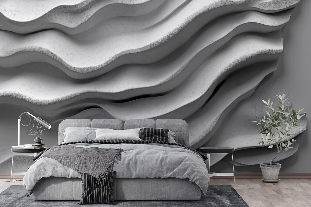 Onde grigie con ombre — ambiente 3