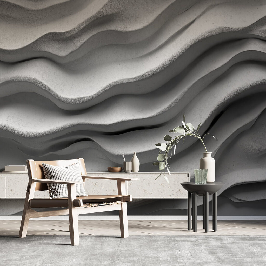 Onde grigie con ombre — ambiente 4