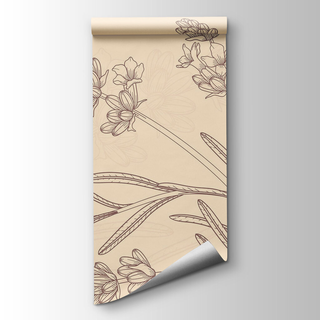 Grappoli di fiori disegnati — vista del prodotto