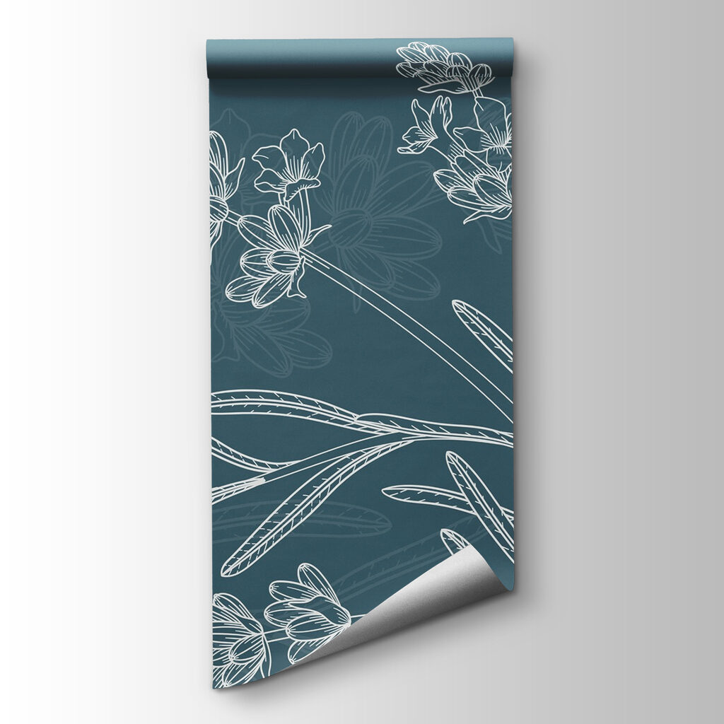 Grappoli di fiori disegnati — vista del prodotto