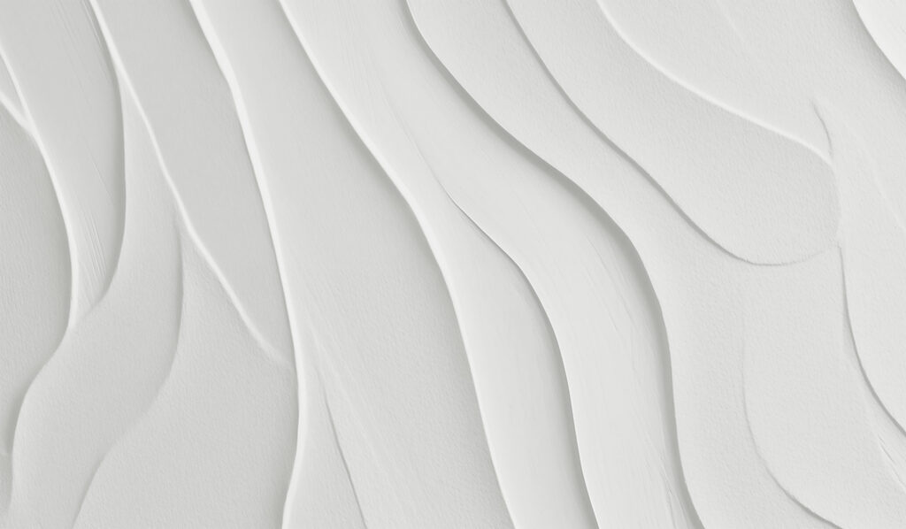 Linee bianche che scendono — design completo