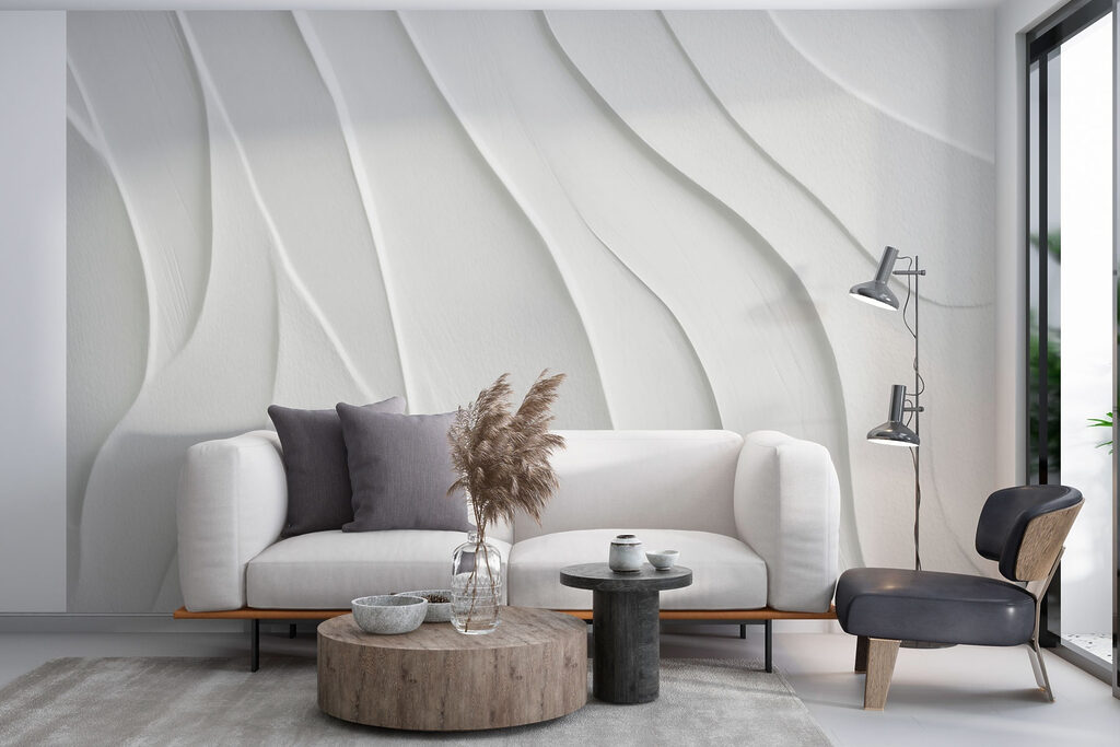 Linee bianche che scendono — ambiente 2