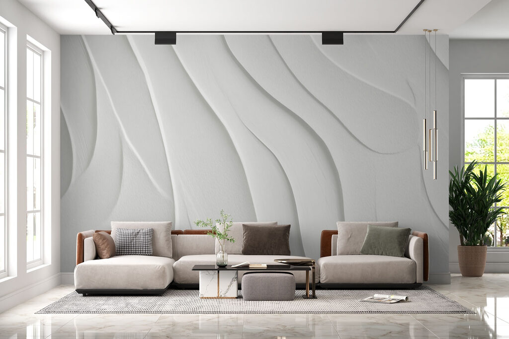 Linee bianche che scendono — ambiente 3