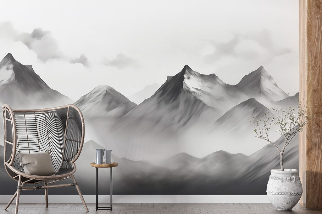 Cime nella nebbia — ambiente 2