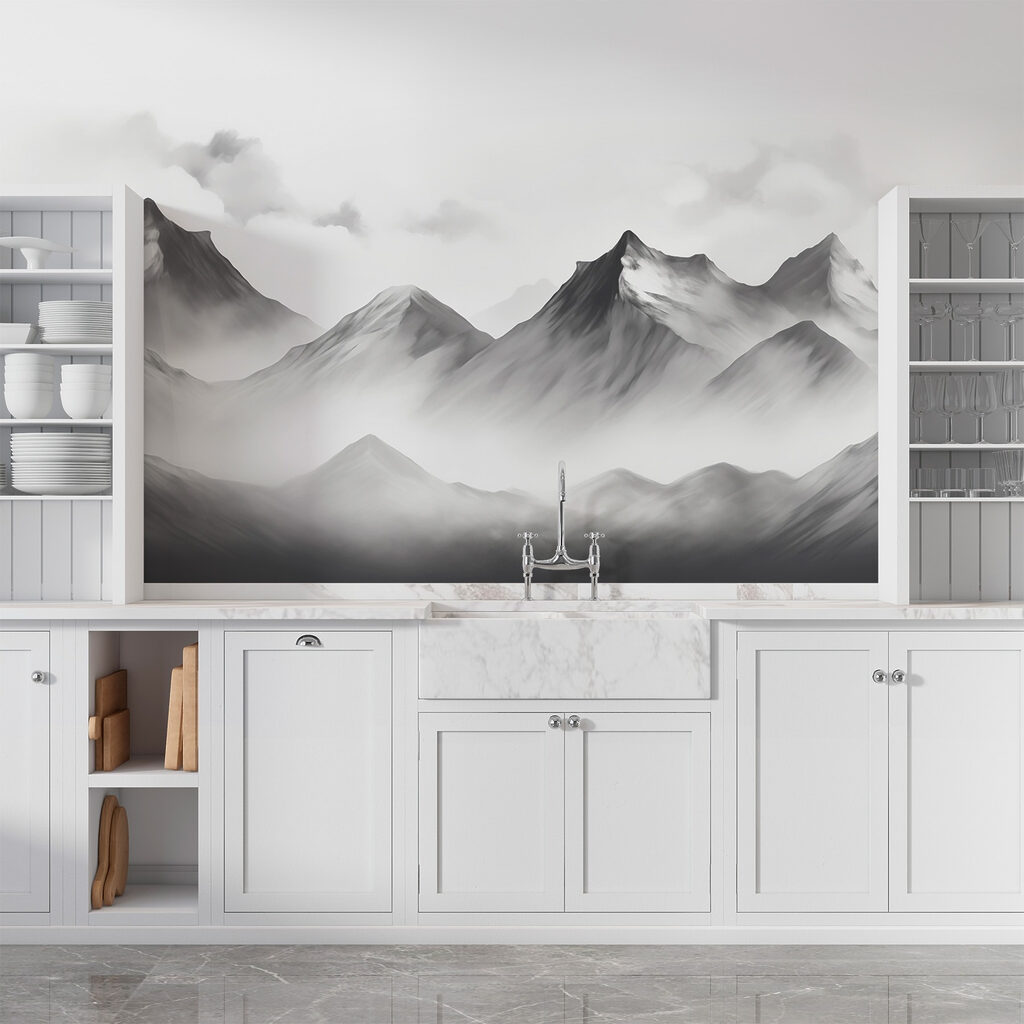 Cime nella nebbia — ambiente 3