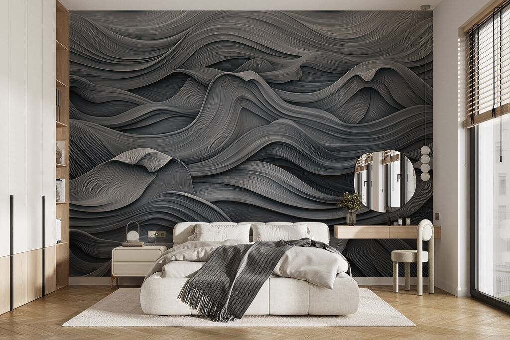 Onde come il mare in un ambiente