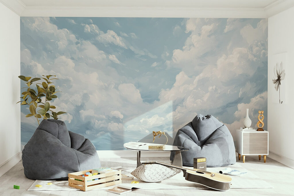 Nuvole in cielo azzurro — ambiente 2