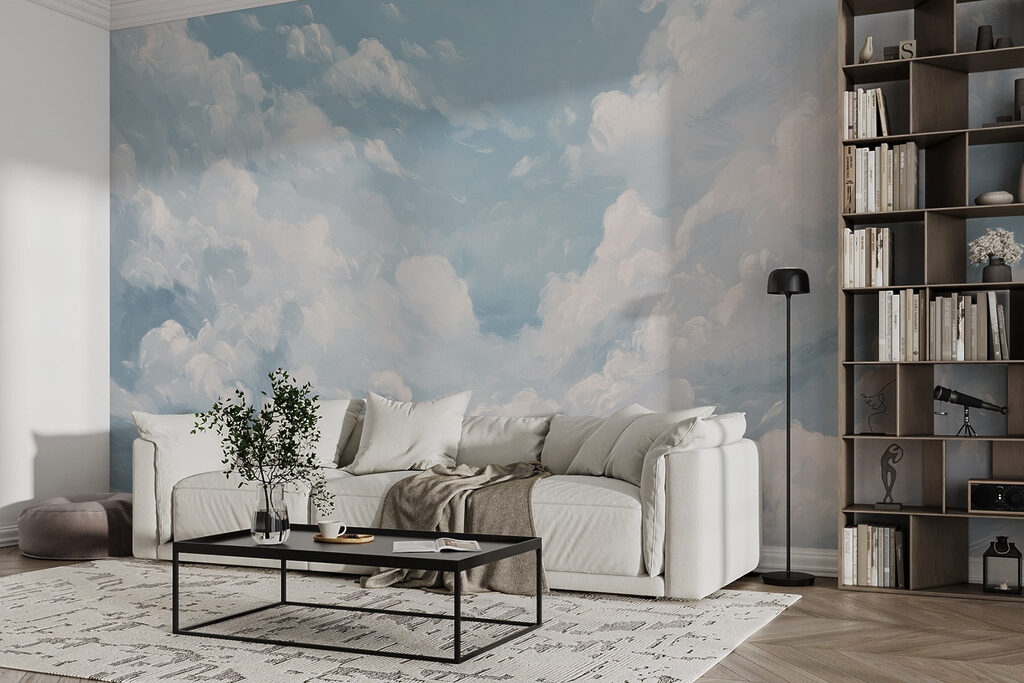 Nuvole in cielo azzurro — ambiente 3