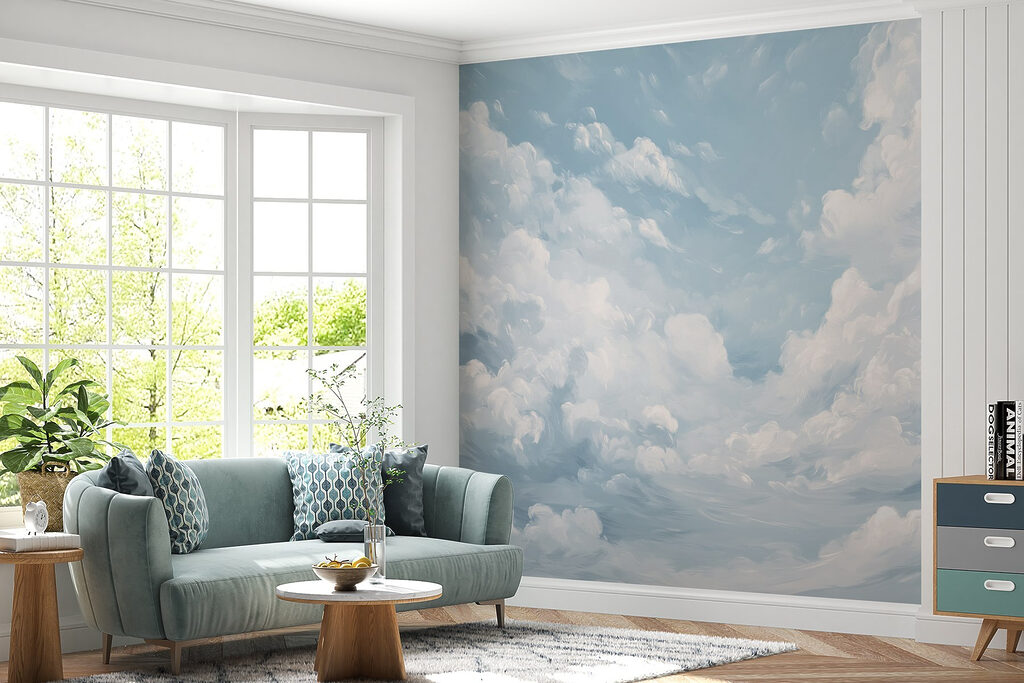 Nuvole in cielo azzurro — ambiente 4
