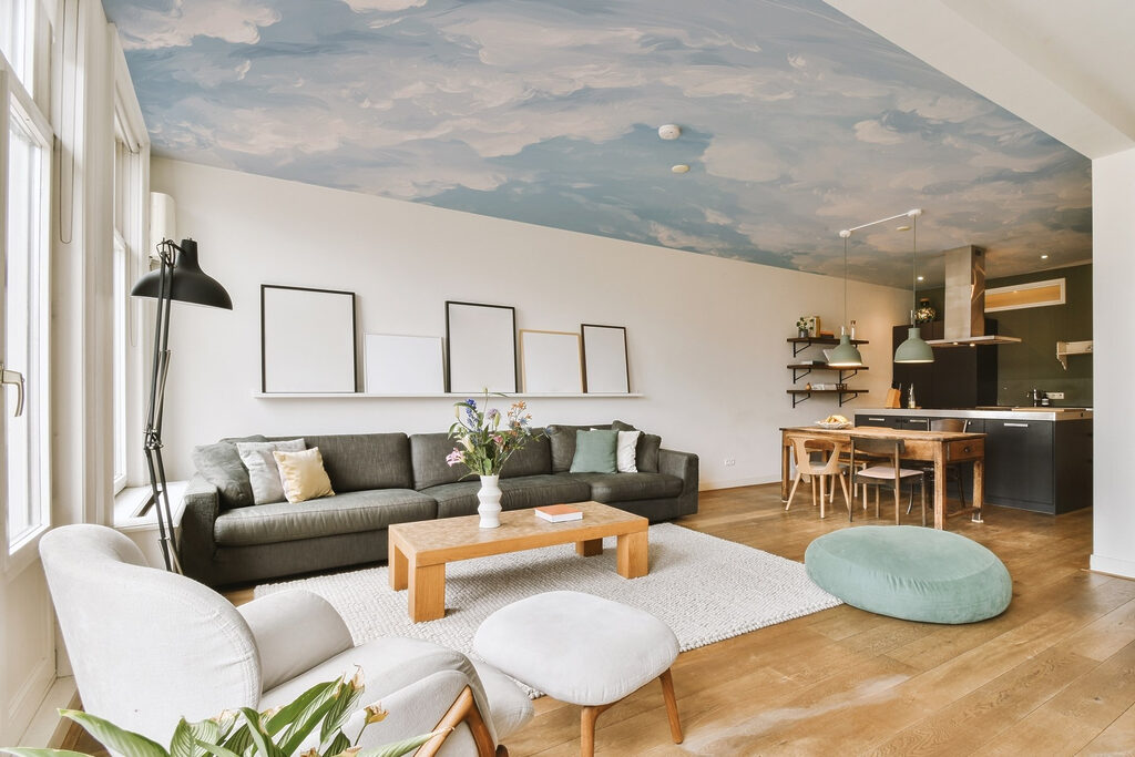 Nuvole in cielo azzurro — ambiente 6