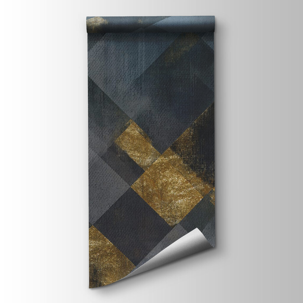 Quadrati con accenti d’oro — vista del prodotto