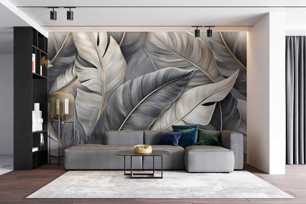 Grandi foglie grigie — ambiente 5