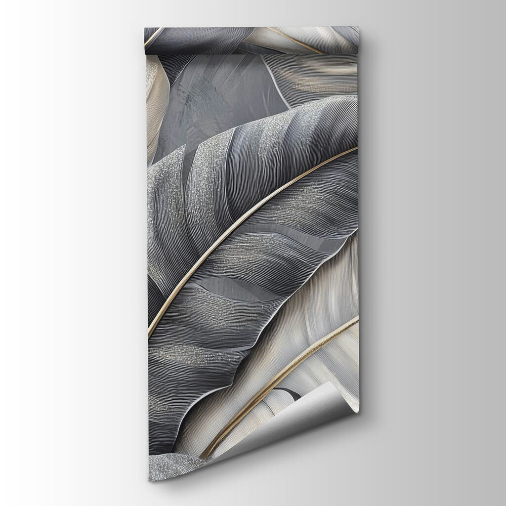 Grandi foglie grigie — vista del prodotto