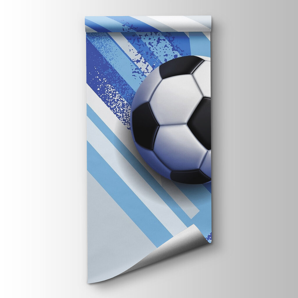 Pallone tra strisce diagonali — vista del prodotto
