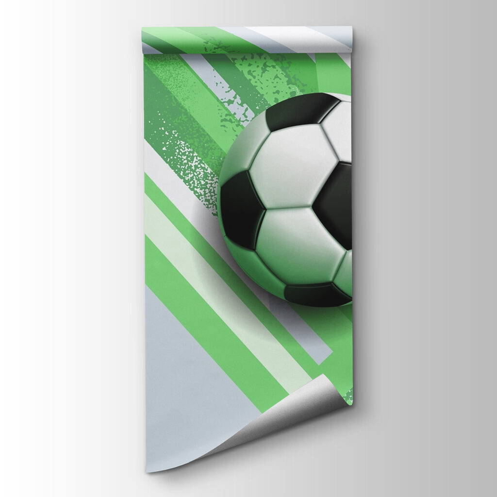 Pallone tra strisce diagonali — vista del prodotto
