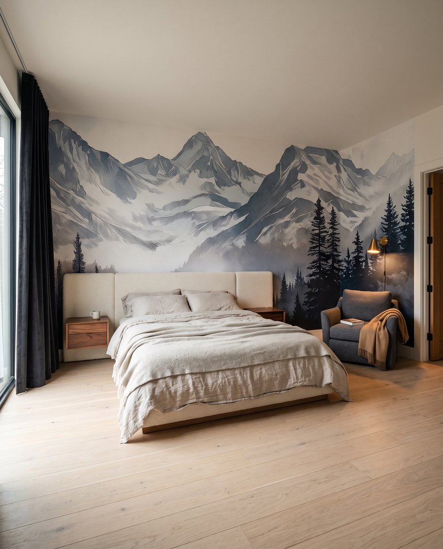 Vette innevate sul lago — ambiente 2
