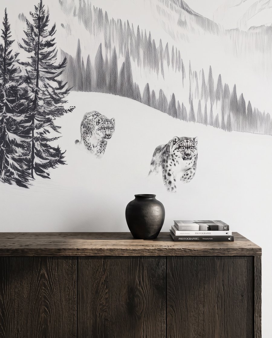 Uccelli sulle cime bianche — ambiente 5