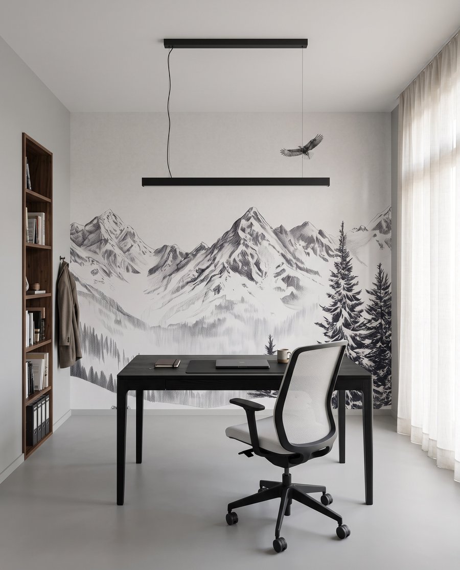 Uccelli sulle cime bianche — ambiente 6