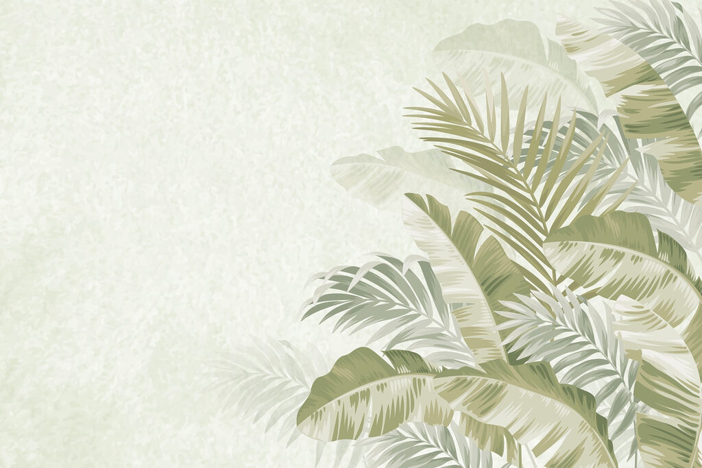 Foglie di palma laterali — design completo