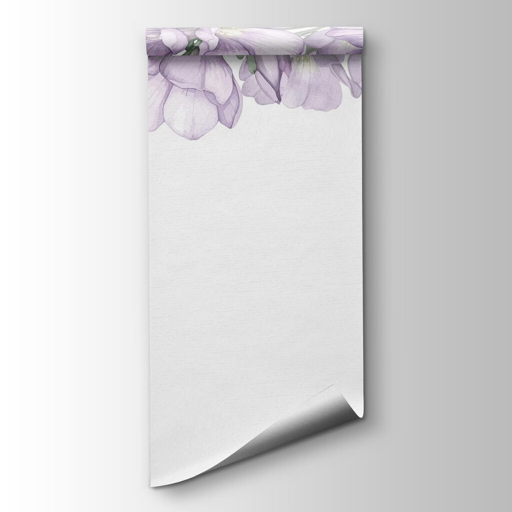 Fiori lilla in alto — vista del prodotto