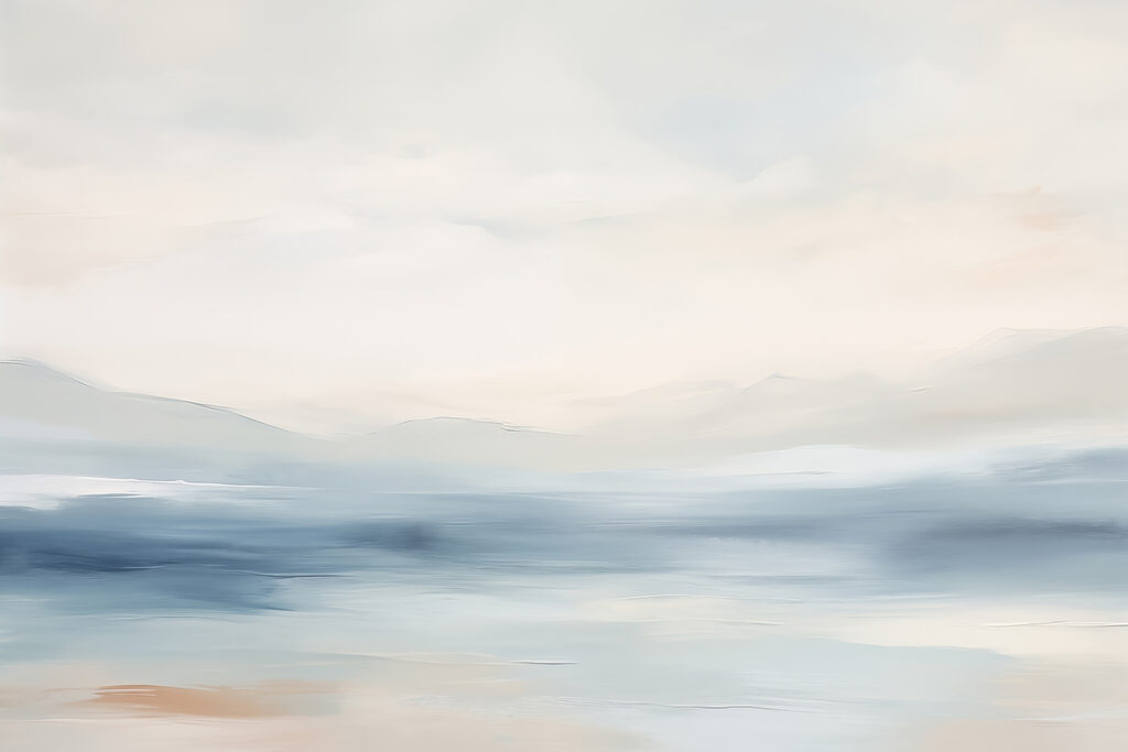 Mare sfumato di blu — design completo