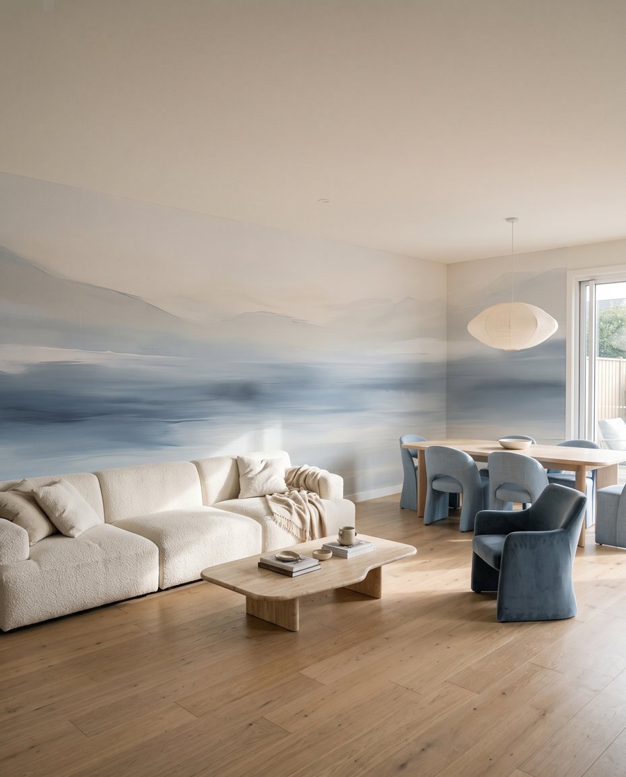 Mare sfumato di blu — ambiente 3