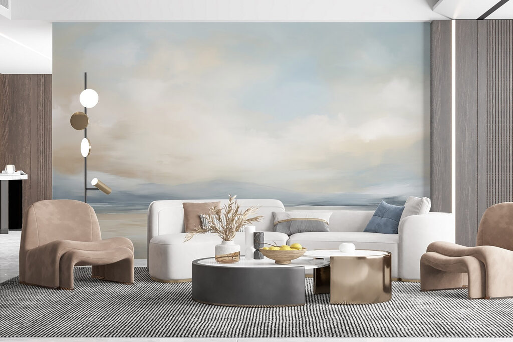 Cielo nuvoloso sull’acqua — ambiente 2