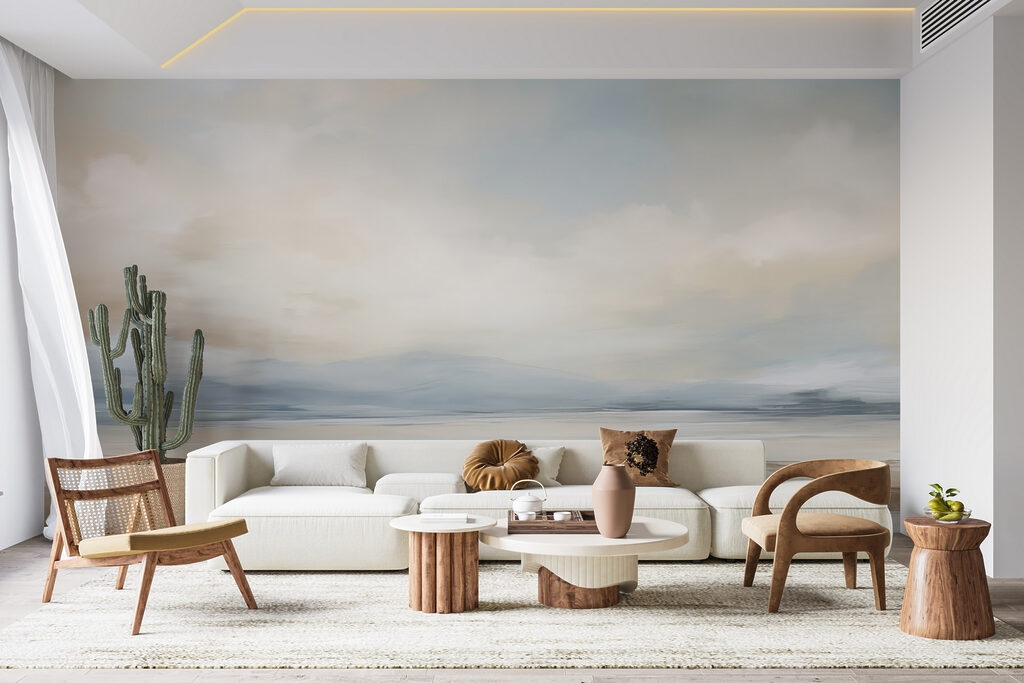Cielo nuvoloso sull’acqua — ambiente 3